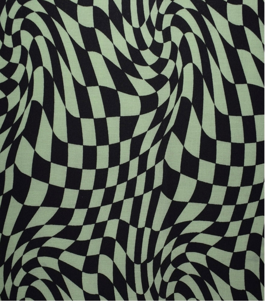 Green & Black Checker